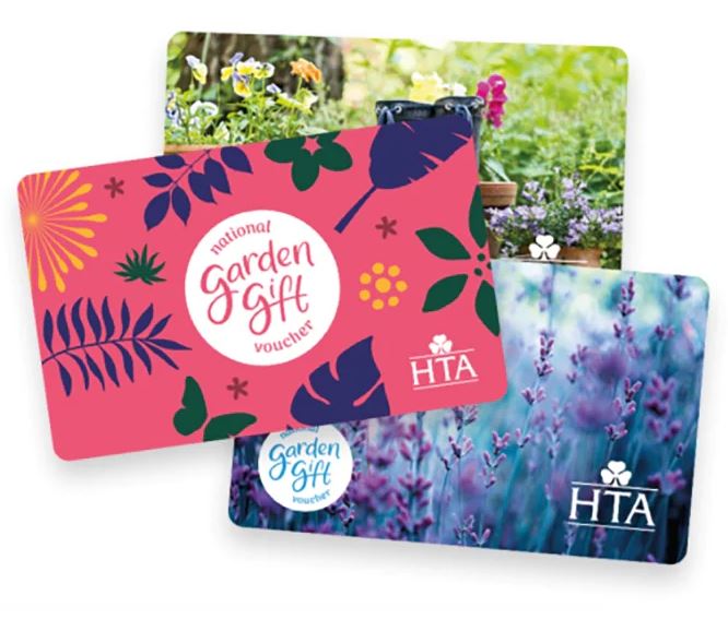 A collection of HTA gift cards